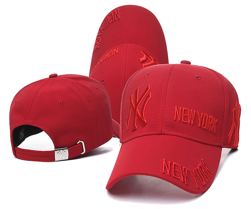 Yankees Adjustable Hat Red -SG