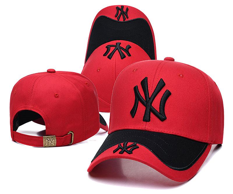 Yankees Adjustable Hat Red SG
