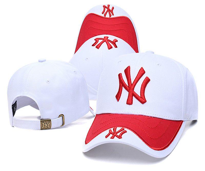 Yankees Adjustable Hat White SG
