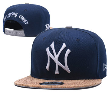Yankees Fresh Logo Navy Adjustable Hat YD
