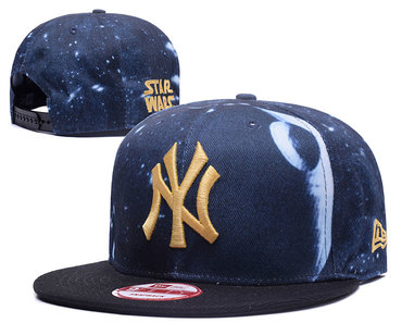 Yankees Gold Logo Star Wars Adjustable Hat YS