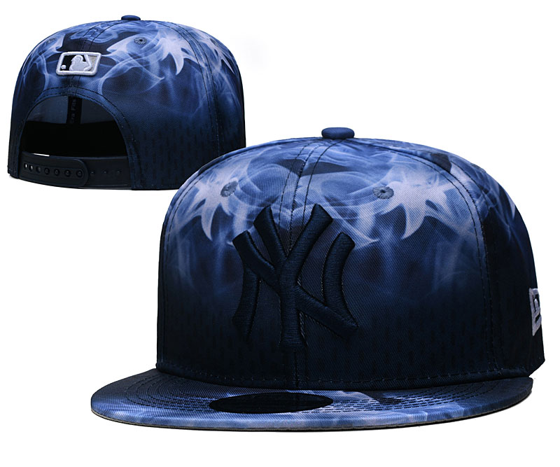 Yankees Snapback Hat Navy --YD