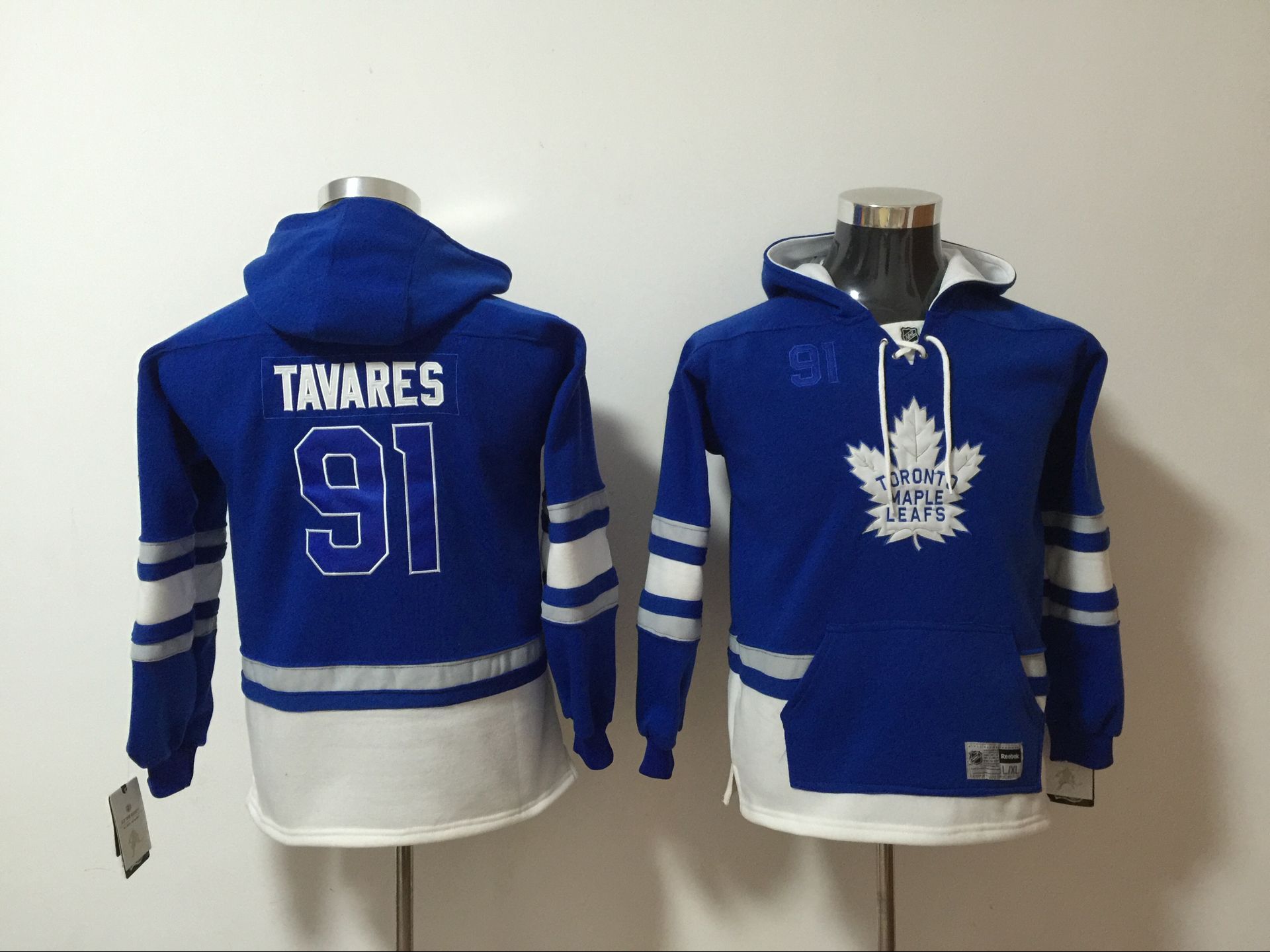 Youth Maple Leafs 91 John Tavares Blue Youth All Stitched Hooded Sweatshirt Youth Maple Leafs 91 John Tavares Blue Youth All Stitched Hooded Sweatshirt