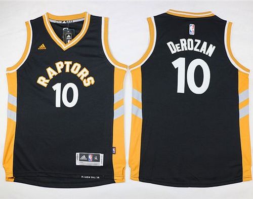 Youth Raptors #10 DeMar DeRozan Black Stitched NBA Jersey Youth Raptors #10 DeMar DeRozan Black Stitched NBA Jersey
