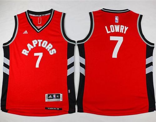Youth Raptors #7 Kyle Lowry Red Stitched NBA Jersey Youth Raptors #7 Kyle Lowry Red Stitched NBA Jersey