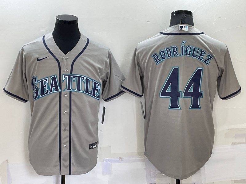 Youth Seattle Mariners #44 Julio Rodriguez Grey Stitched MLB Cool Base Nike Jersey Youth Seattle Mariners #44 Julio Rodriguez Grey Stitched MLB Cool Base Nike Jersey
