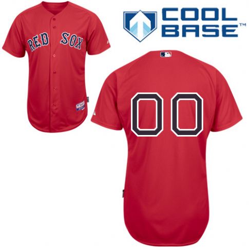 Youth's Boston Red Sox Red Customized Jersey Youth's Boston Red Sox Red Customized Jersey