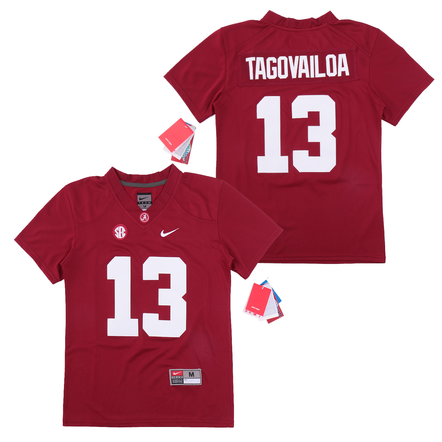 Youth Alabama Crimson Tide 13 Tua Tagovailoa Red Youth College Football Jersey Youth Alabama Crimson Tide 13 Tua Tagovailoa Red Youth College Football Jersey
