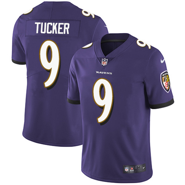 Youth Baltimore Ravens #9 Justin Tucker Purple Vapor Untouchable Limited Stitched Jersey Youth Baltimore Ravens #9 Justin Tucker Purple Vapor Untouchable Limited Stitched Jersey