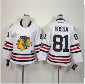 Youth Blackhawks #81 Marian Hossa White 2015 Winter Classic NHL Jersey Youth Blackhawks #81 Marian Hossa White 2015 Winter Classic NHL Jersey