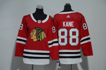 Youth Blackhawks 88 Patrick Kane Red Youth Adidas Jersey