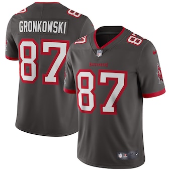 Youth Buccaneers #87 Rob Gronkowski Gray NFL Jersey Youth Buccaneers #87 Rob Gronkowski Gray NFL Jersey