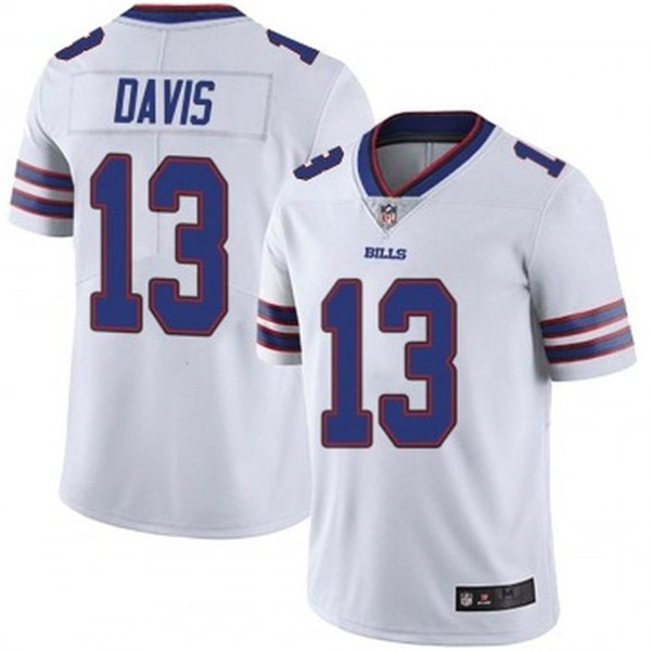 Youth Buffalo Bills #13 Gabriel Davis White Vapor Untouchable Limited Stitched Jersey Youth Buffalo Bills #13 Gabriel Davis White Vapor Untouchable Limited Stitched Jersey