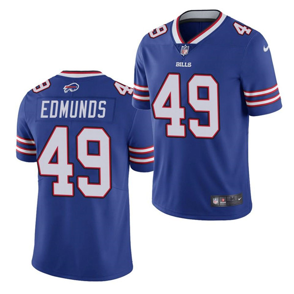 Youth Buffalo Bills #49 Tremaine Edmunds Blue Vapor Untouchable Limited Stitched Jersey Youth Buffalo Bills #49 Tremaine Edmunds Blue Vapor Untouchable Limited Stitched Jersey