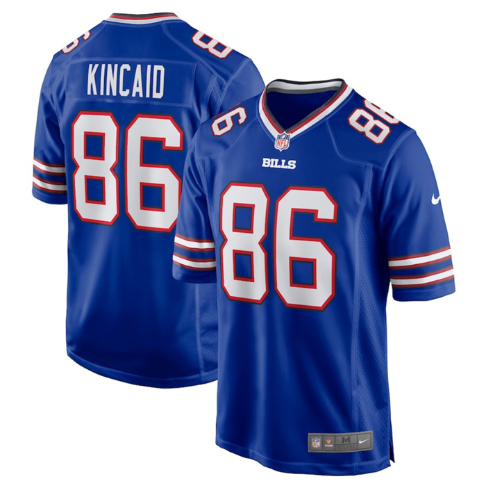 Youth Buffalo Bills #86 Dalton Kincaid Blue 2023 Draft Stitched Game Jersey Youth Buffalo Bills #86 Dalton Kincaid Blue 2023 Draft Stitched Game Jersey