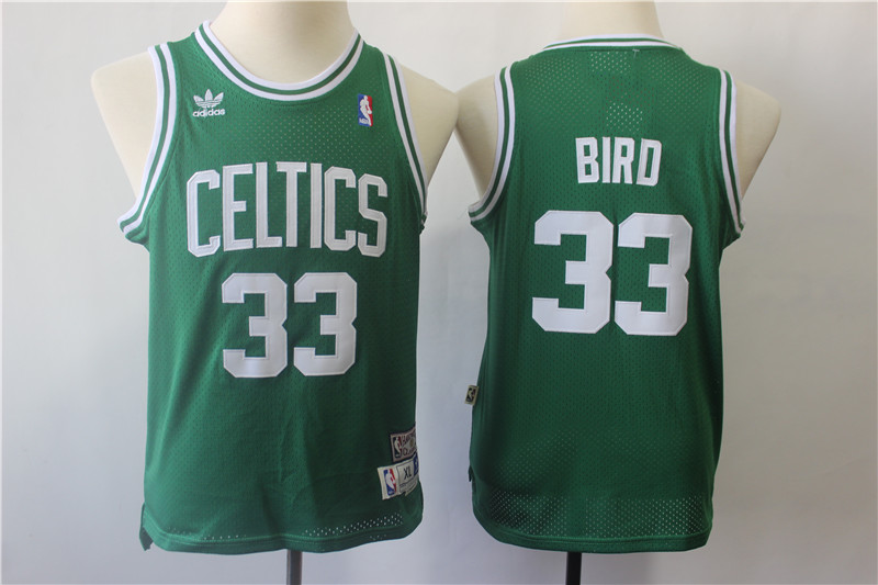 Youth Celtics 33 Larry Bird Green Youth Hardwood Classics Jersey Youth Celtics 33 Larry Bird Green Youth Hardwood Classics Jersey