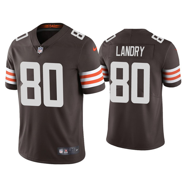 Youth Cleveland Browns #80 Jarvis Landry Brown Vapor Untouchable Limited Stitched Jersey Youth Cleveland Browns #80 Jarvis Landry Brown Vapor Untouchable Limited Stitched Jersey