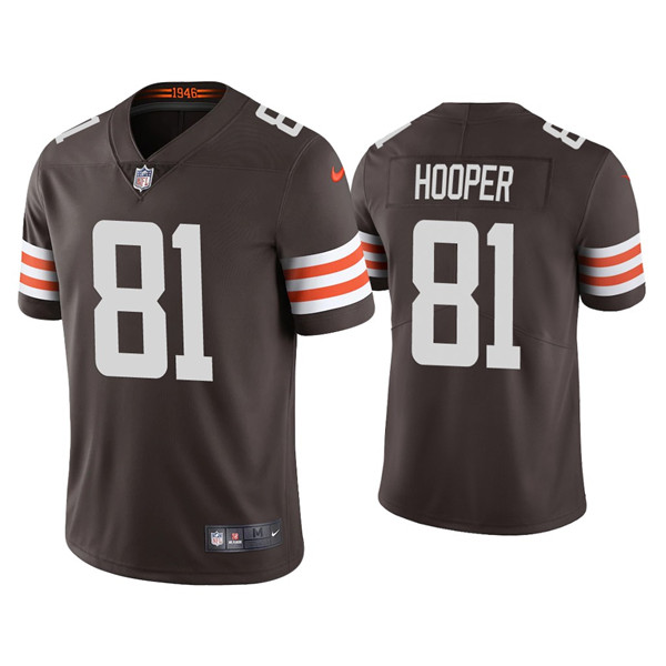 Youth Cleveland Browns #81 Austin Hooper Brown Vapor Untouchable Limited Stitched Jersey Youth Cleveland Browns #81 Austin Hooper Brown Vapor Untouchable Limited Stitched Jersey
