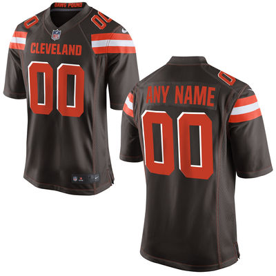 Youth Cleveland Browns Nike Brown Custom Game Jersey Youth Cleveland Browns Nike Brown Custom Game Jersey