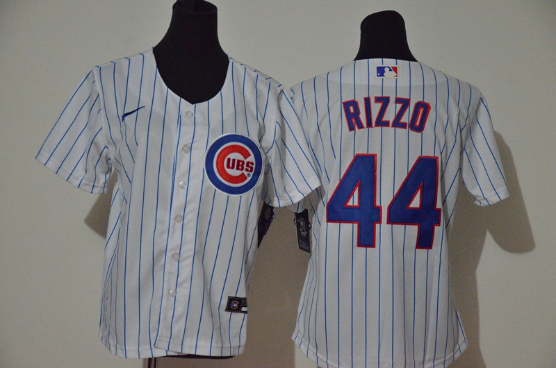 Youth Cubs 44 Anthony Rizzo White Youth Nike Cool Base Jersey Youth Cubs 44 Anthony Rizzo White Youth Nike Cool Base Jersey