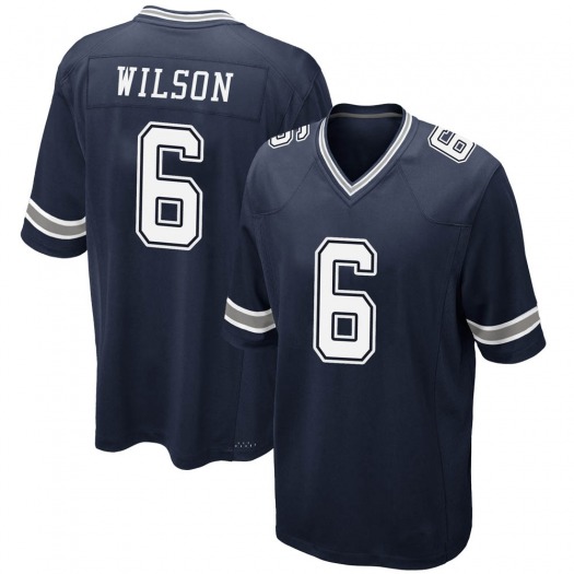 Youth Dallas Cowboys #6 Donavan Wilson Navy Vapor Limited Stitched Jersey Youth Dallas Cowboys #6 Donavan Wilson Navy Vapor Limited Stitched Jersey