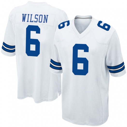 Youth Dallas Cowboys #6 Donavan Wilson White Stitched Vapor Untouchable Limited Jerseys Youth Dallas Cowboys #6 Donavan Wilson White Stitched Vapor Untouchable Limited Jerseys