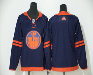 Youth Edmonton Oilers Blank Navy Blue 50th Anniversary Adidas Stitched NHL Jersey Youth Edmonton Oilers Blank Navy Blue 50th Anniversary Adidas Stitched NHL Jersey