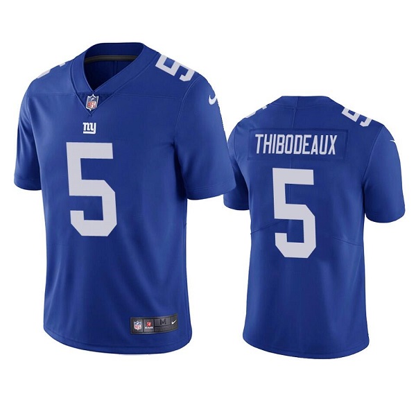 Youth Giants #5 Kayvon Thibodeaux Blue Jersey Youth Giants #5 Kayvon Thibodeaux Blue Jersey