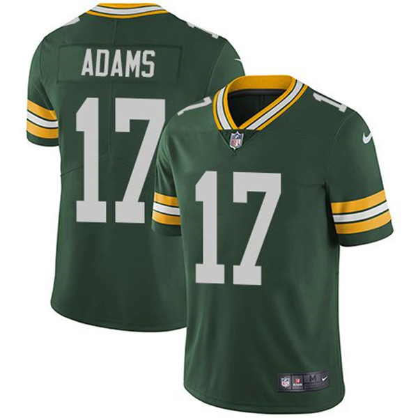 Youth Green Bay Packers #17 Davante Adams Green Vapor Untouchable Stitched Jersey Youth Green Bay Packers #17 Davante Adams Green Vapor Untouchable Stitched Jersey