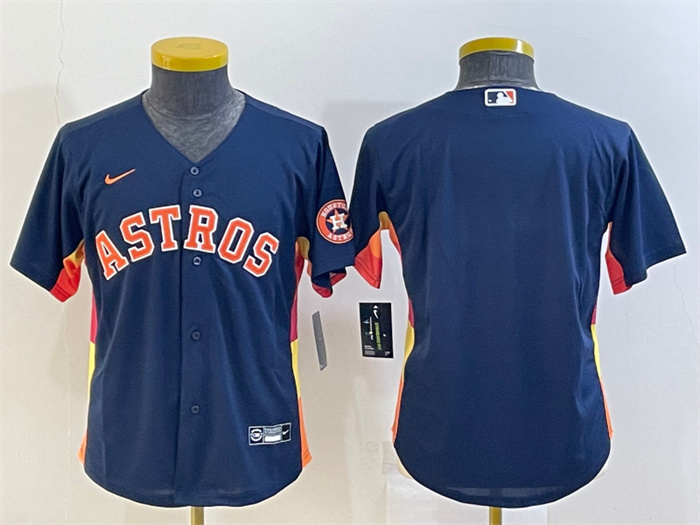 Youth Houston Astros Blank Navy With Patch Cool Base Stitched Jersey Youth Houston Astros Blank Navy With Patch Cool Base Stitched Jersey