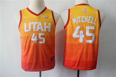 Youth Jazz 45 Donovan Mitchell Multi Color City Edition Youth Nike Swingman Jersey Youth Jazz 45 Donovan Mitchell Multi Color City Edition Youth Nike Swingman Jersey