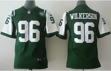 Youth Jets #96 Muhammad Wilkerson Green Team Color NFL Elite Jersey