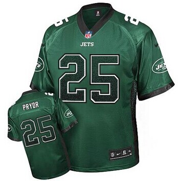 Youth Jets NEW #25 Calvin Pryor Green Team Color NFL Elite Drift Fashion Jersey