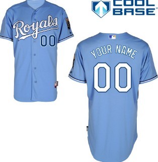 Youth Kansas City Royals Customized Light Blue Jersey Youth Kansas City Royals Customized Light Blue Jersey