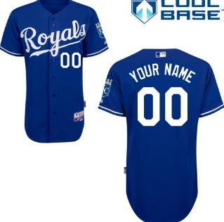 Youth Kansas City Royals Customized Navy Blue Jersey Youth Kansas City Royals Customized Navy Blue Jersey
