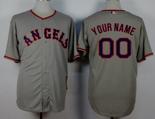 Youth Los Angels Of Anaheim Customized 1965 Turn Back The Clock Gray Jersey Youth Los Angels Of Anaheim Customized 1965 Turn Back The Clock Gray Jersey