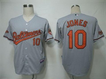 Youth MLB Baltimore Orioles #10 Adam Jones Grey Cool Base Jersey Youth MLB Baltimore Orioles #10 Adam Jones Grey Cool Base Jersey