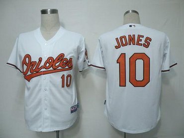 Youth MLB Baltimore Orioles #10 Adam Jones White Cool Base Jersey Youth MLB Baltimore Orioles #10 Adam Jones White Cool Base Jersey