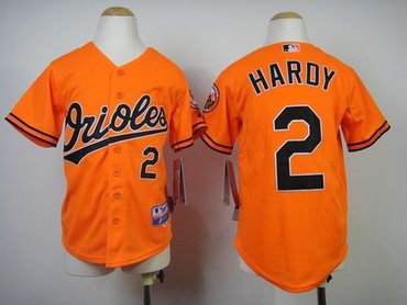 Youth MLB Baltimore Orioles #2 J.J. Hardy Orange Cool Base Stitched Jersey Youth MLB Baltimore Orioles #2 J.J. Hardy Orange Cool Base Stitched Jersey