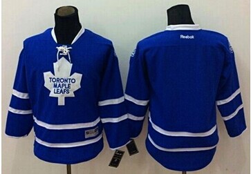 Youth Maple Leafs Blank Blue Stitched NHL Jersey Youth Maple Leafs Blank Blue Stitched NHL Jersey