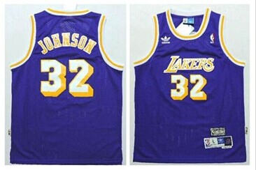 Youth NBA Lakers #32 Magic Johnson Purple Throwback Jersey Youth NBA Lakers #32 Magic Johnson Purple Throwback Jersey