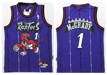 Youth NBA Raptors #1 Tracy Mcgrady Purple Throwback Jersey Youth NBA Raptors #1 Tracy Mcgrady Purple Throwback Jersey