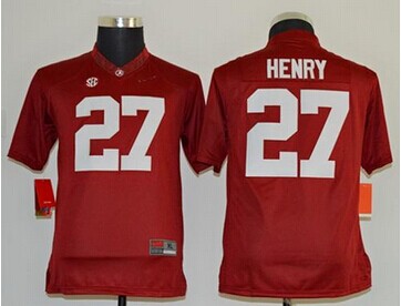 Youth NCAA Crimson Tide #27 Derrick Henry Red Stitched Jersey Youth NCAA Crimson Tide #27 Derrick Henry Red Stitched Jersey