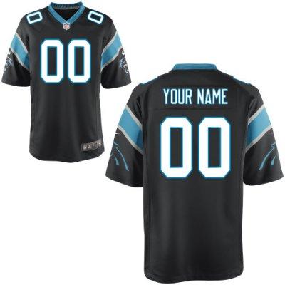 Youth NEW Carolina Panthers Customized Game Team Color Jerseys Youth NEW Carolina Panthers Customized Game Team Color Jerseys