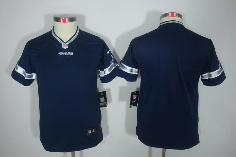 Youth NEW Dallas Cowboys Blank Blue Jerseys