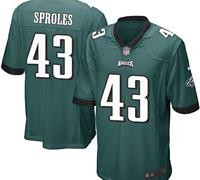 Youth NEW Eagles #43 Darren Sproles Midnight Green Team Color Stitched