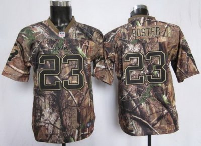 Youth NEW Houston Texans #23 Arian Foster Camo Realtree NFL Jerseys