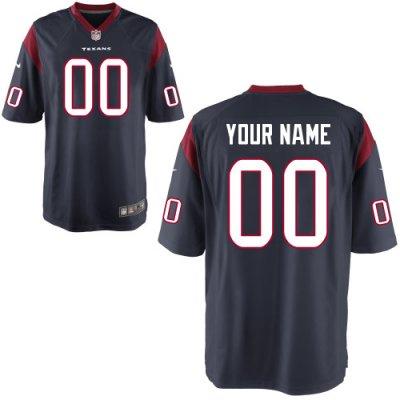 Youth NEW Houston Texans Customized Game Team Color Jerseys Youth NEW Houston Texans Customized Game Team Color Jerseys