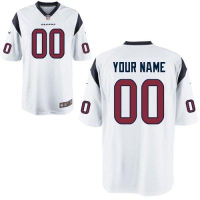 Youth NEW Houston Texans Customized Game White Jerseys Youth NEW Houston Texans Customized Game White Jerseys