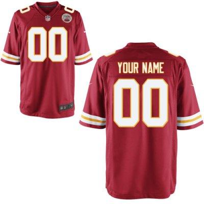 Youth NEW Kansas City Chiefs Customized Game Team Color Jerseys Youth NEW Kansas City Chiefs Customized Game Team Color Jerseys